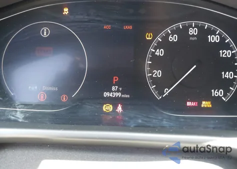 2018 Honda Accord Ex-L 2.0T из США, поврежденный, VIN 1HGCV2F58JA009555